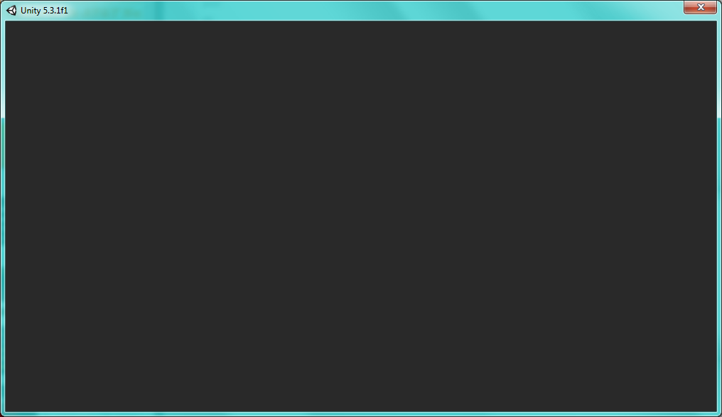 Unity3d 5.3 grey screen.