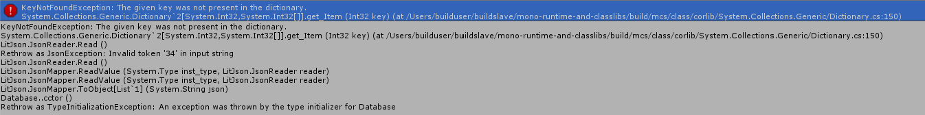 Console Message