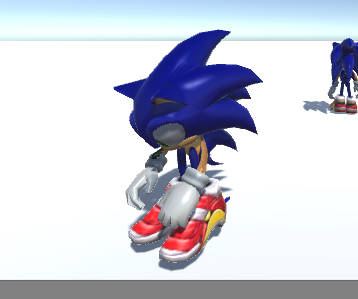 My sonic model is not spinning when he is in the jump animation in play mode. But in the scene window and the preview window of the animation he is clearly spinning. He just stays in his tuck in pose.
Any answers? I wanna get this done because it is gonna be open source when it is complete.