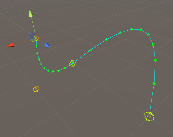 spline in editor