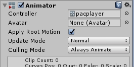 in the Unity Editor's Inspector Tab