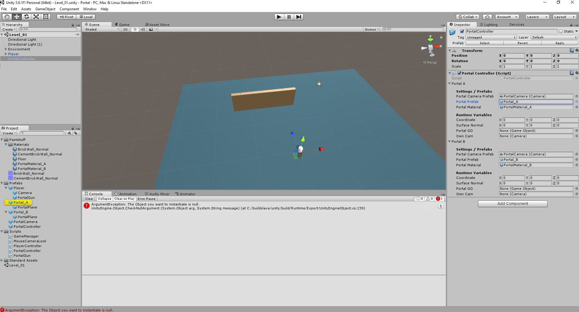 Screenshot Unity