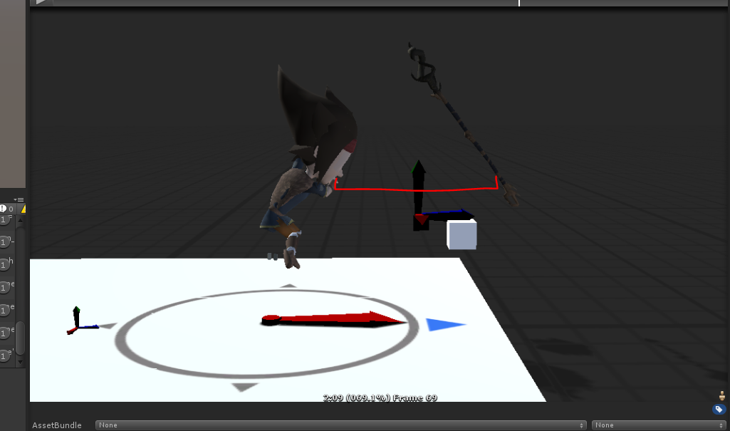 Weapon is ahead of the character when using root motion