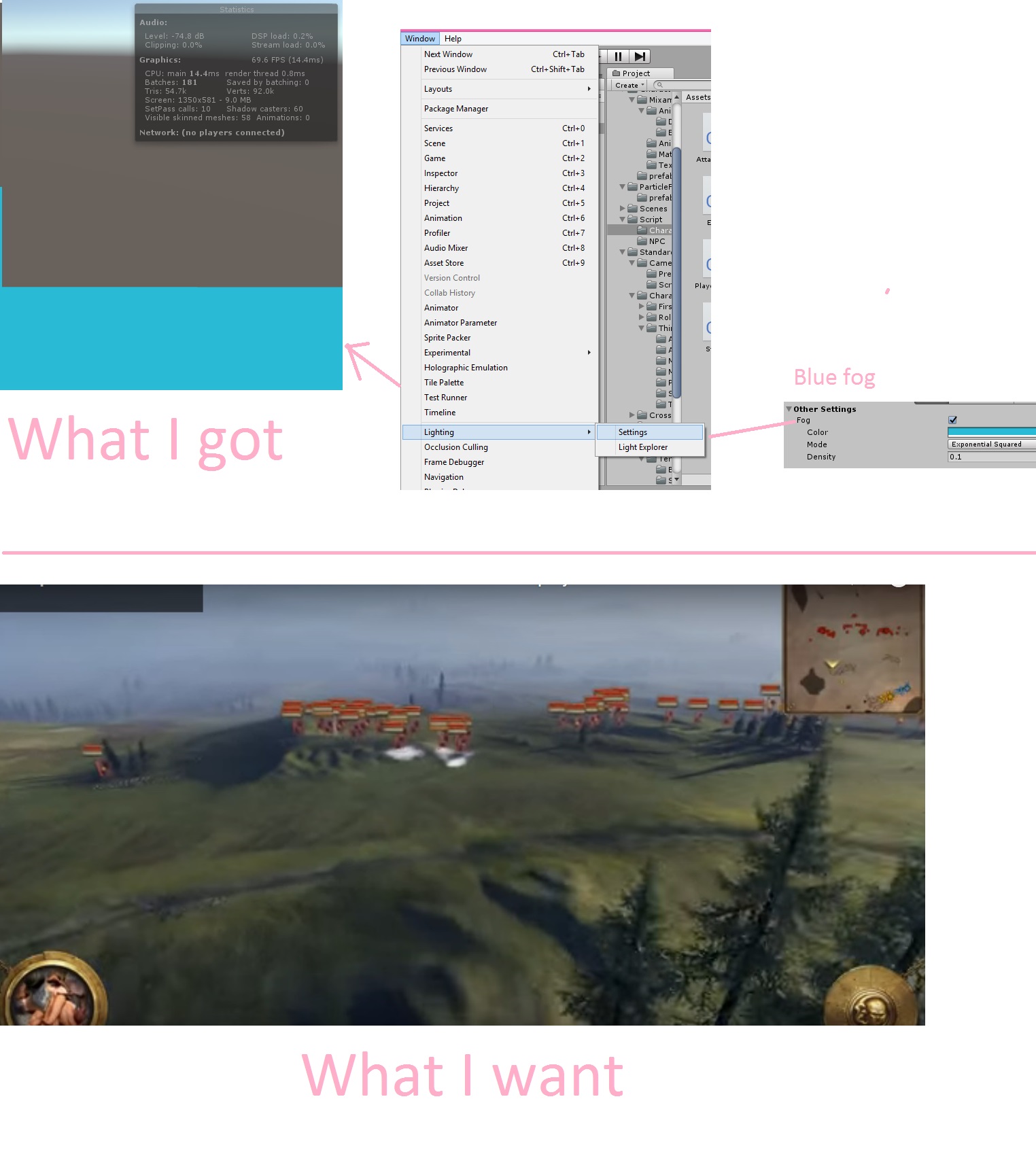 Try to fix Far clip issue with Unity's fog