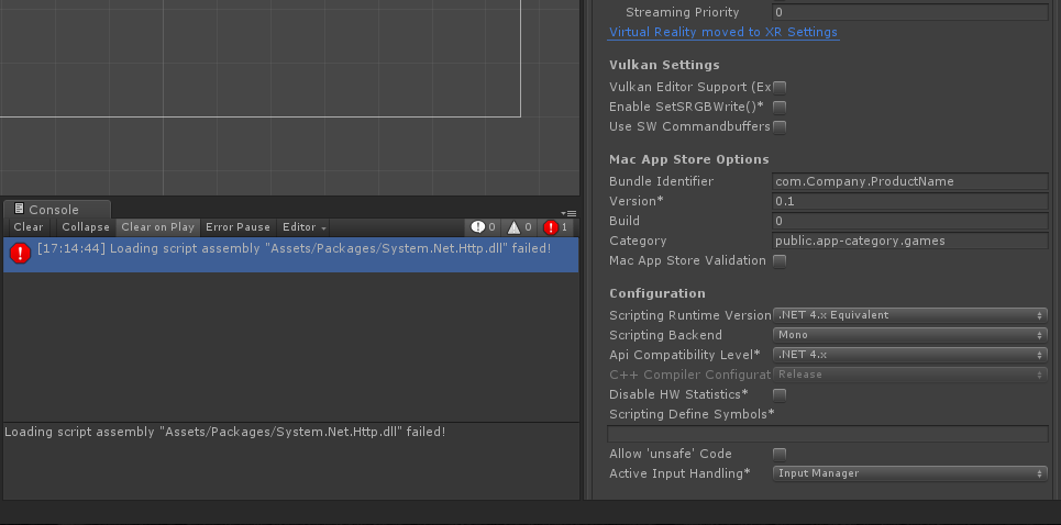 Unity Loading script assembly 