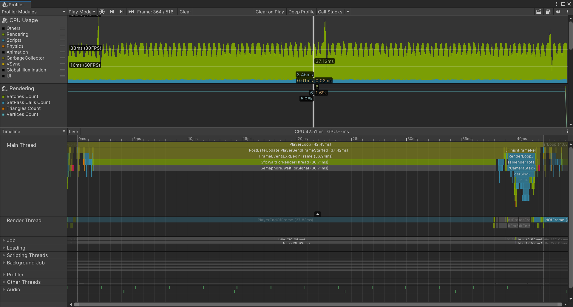 unity profiler