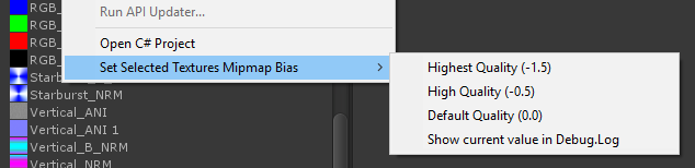 Set MipMap Bias