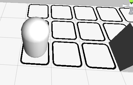 Using the shader with grid size 1