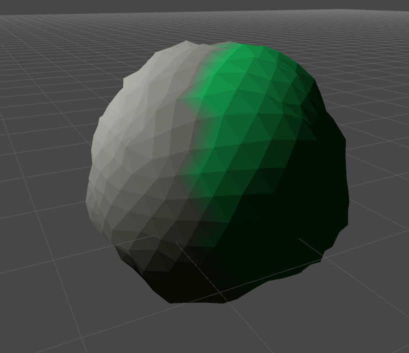 Incorrect vertex colours