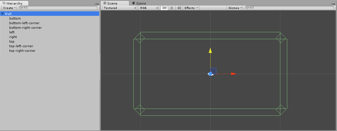 2D Box colliders into one