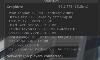 EDITED : Here are the stats