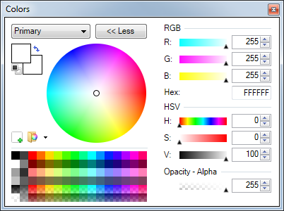 Paint.Net Color Picker