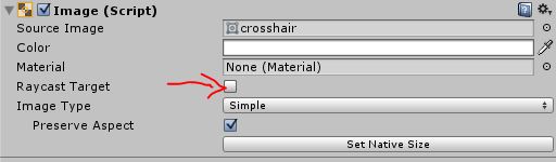 Hello, just to update it with Unity 5.3, you can deselect a boolean field in the Image component, called 