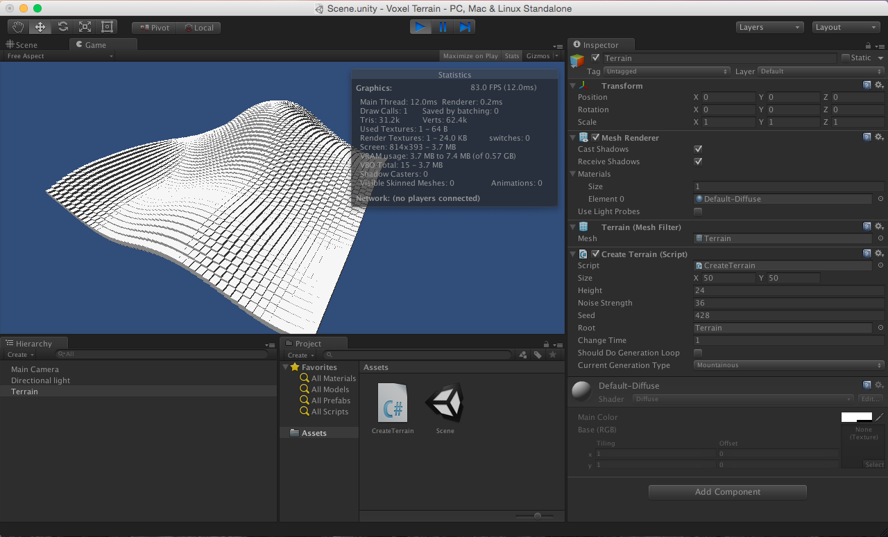 Current Mesh Terrain