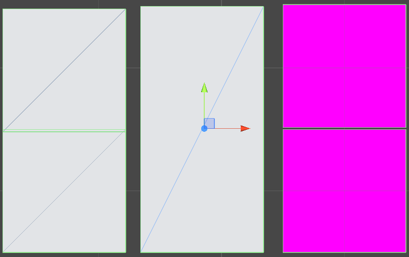 Collider and visual differences