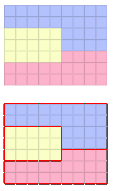Top Image without Walls, Bottom Image with Walls
