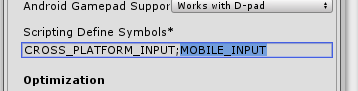Mobile input define
