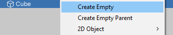 Create Empty Object