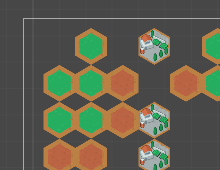 hexagon tiles