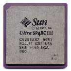 Sun Microsystems UltraSPARC IIi SME 1430, 440 MHz Top Side
