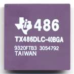 Texas Instruments TX486DLC-40BGA Top Side