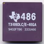 Texas Instruments TX486DLC/E-40GA Top Side