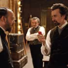 Edward Norton, Paul Giamatti, and Eddie Marsan in The Illusionist (2006)