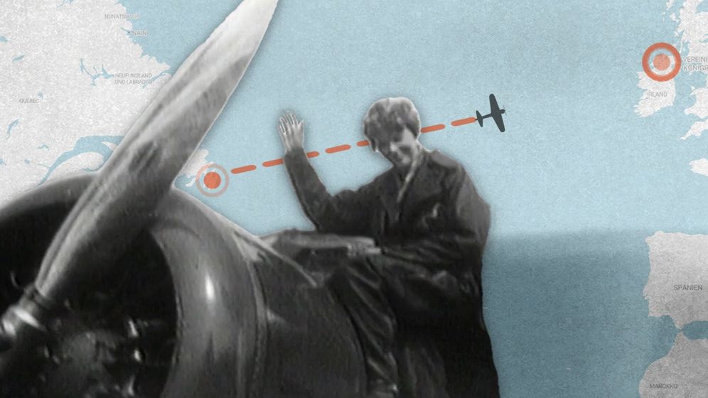 Amelia Earhart: In 15 Stunden über den Atlantik