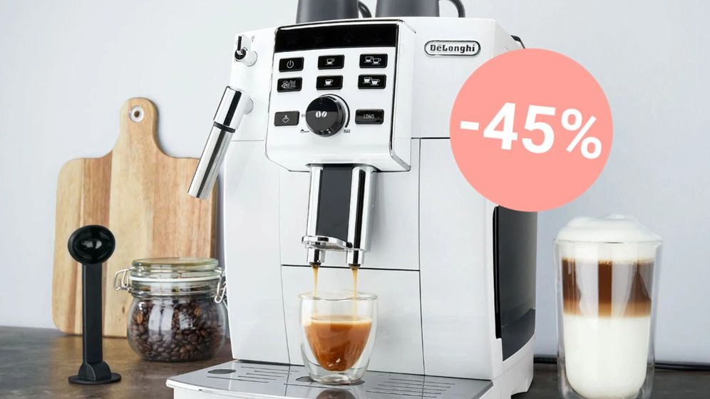 Bei Lidl ist heute ein Kaffeevollautomat von De'Longhi radikal reduziert im Angebot.