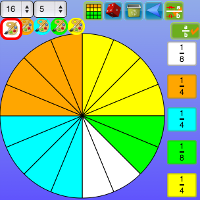 percentage fraction decimals grid screenshot
