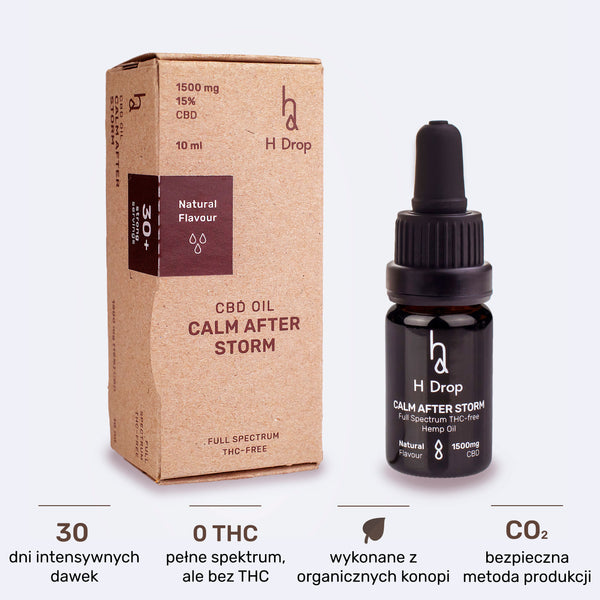 Calm after Storm — 15% Olejek CBD (1500 mg)