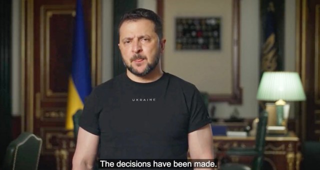 Ukraina president: vastupealetung on käimas